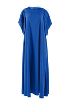 Blue dress on a white background
